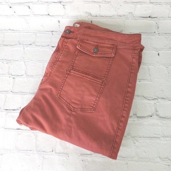 WE THE FREE Womens‎ 35 Curvy Flare Orange - Picture 1 of 16